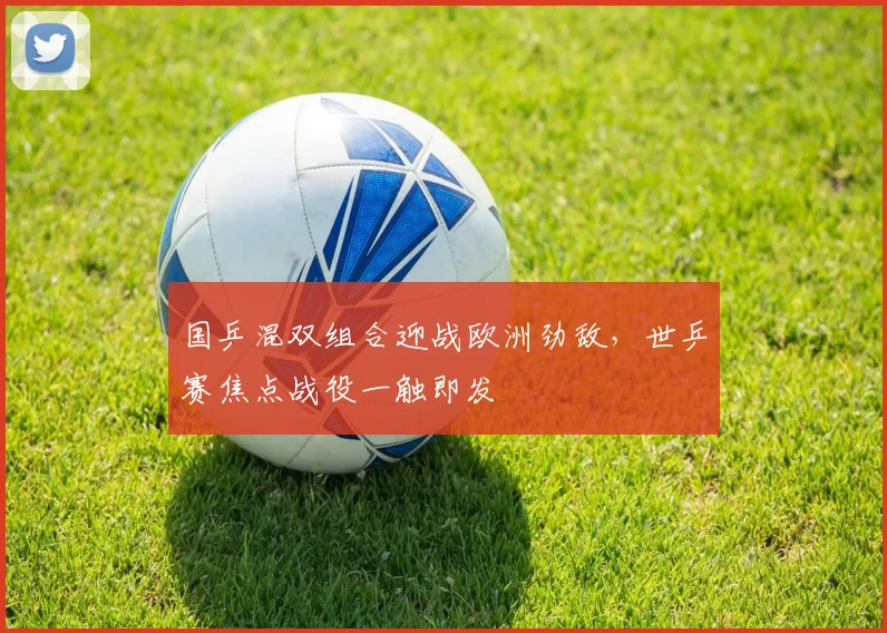 国乒混双组合迎战欧洲劲敌，世乒赛焦点战役一触即发 - 懂球帝